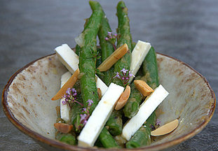 Green Bean and Feta Salad in a Shallot Vinaigrette