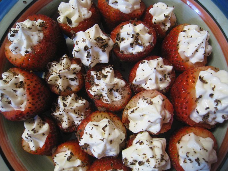 Inside-Out Strawberry Cheesecake