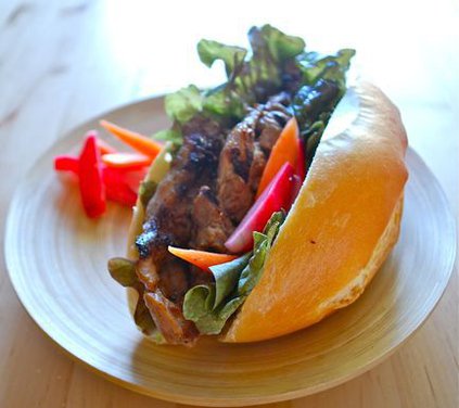 Caramelized Pork Bánh Mì