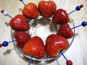 Chocolate Vodka Marinated Strawberries