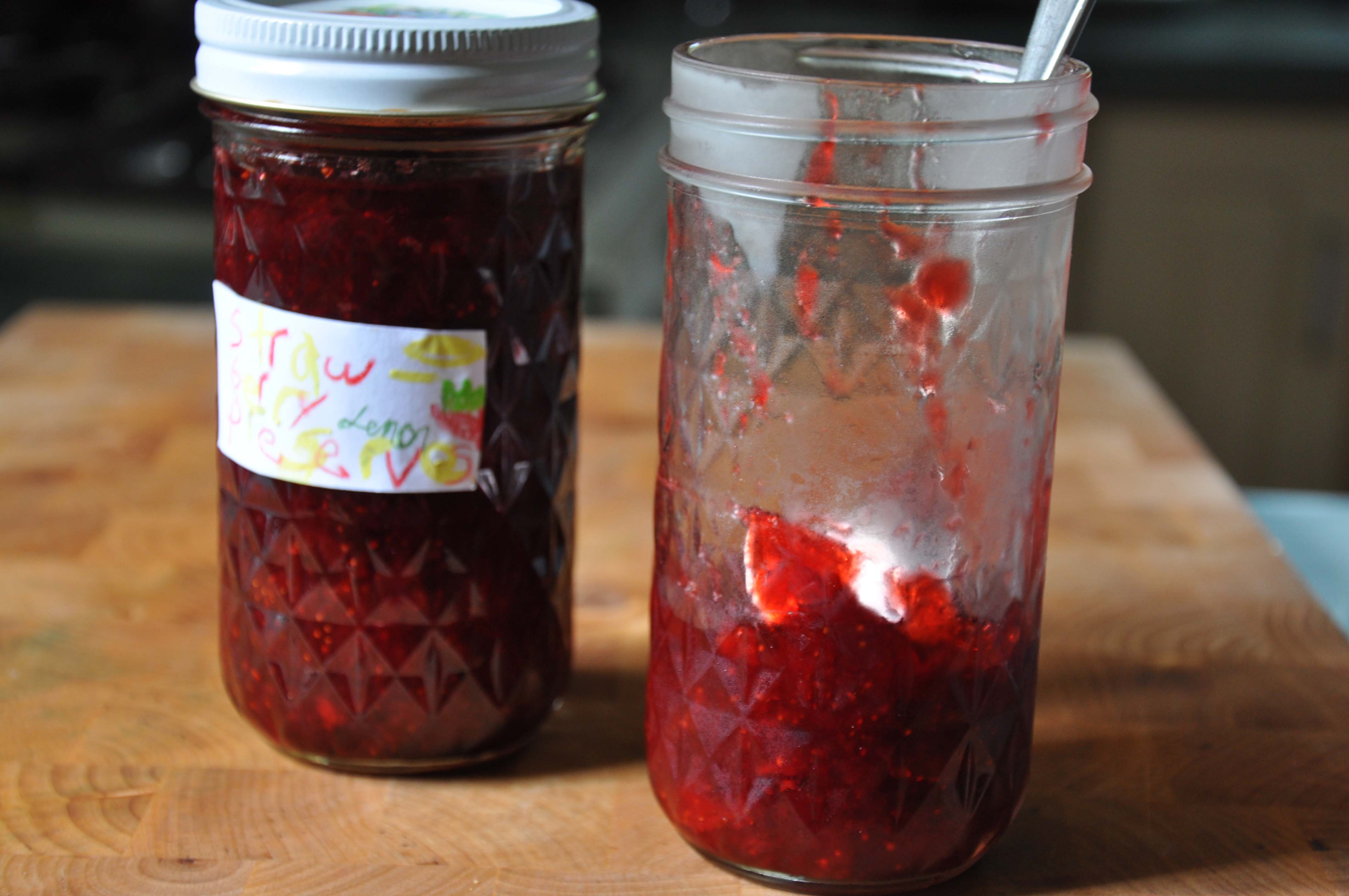 Strawberry Lemon Preserves