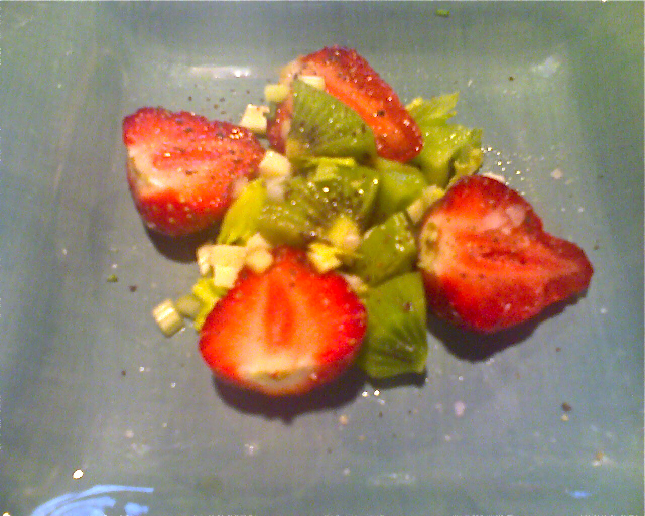 Strawberry Kiwi Salad