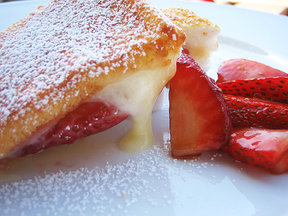 Strawberry Grilled Cheese Sandwiches