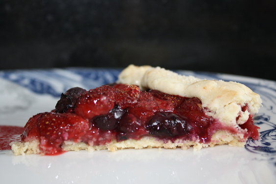 Spring Strawberry Galette