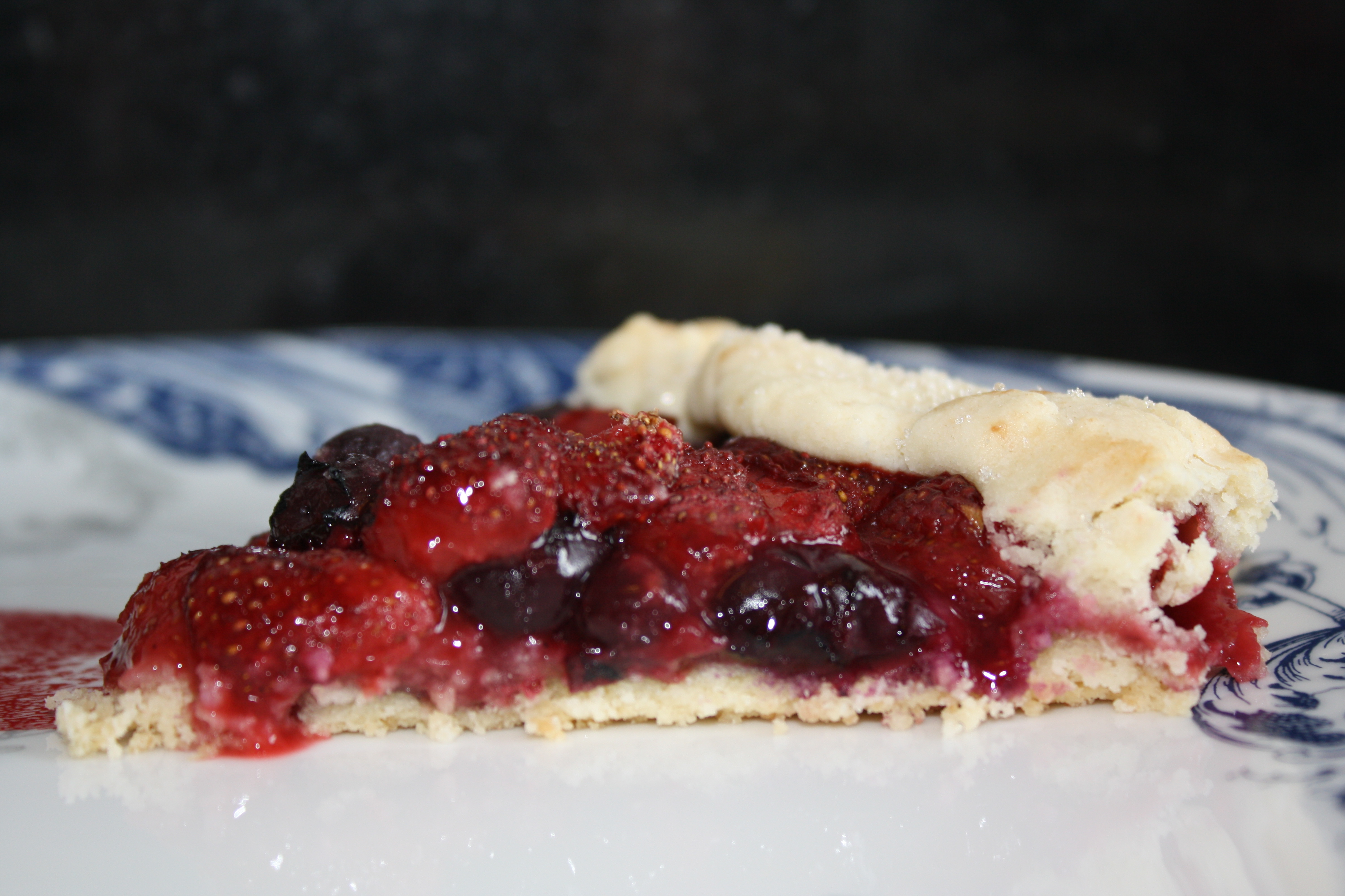 Spring Strawberry Galette