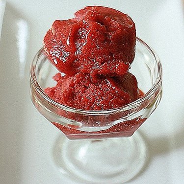 Strawberry & Balsamic Sorbet