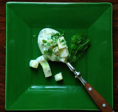 Cucumber and Apple Raita