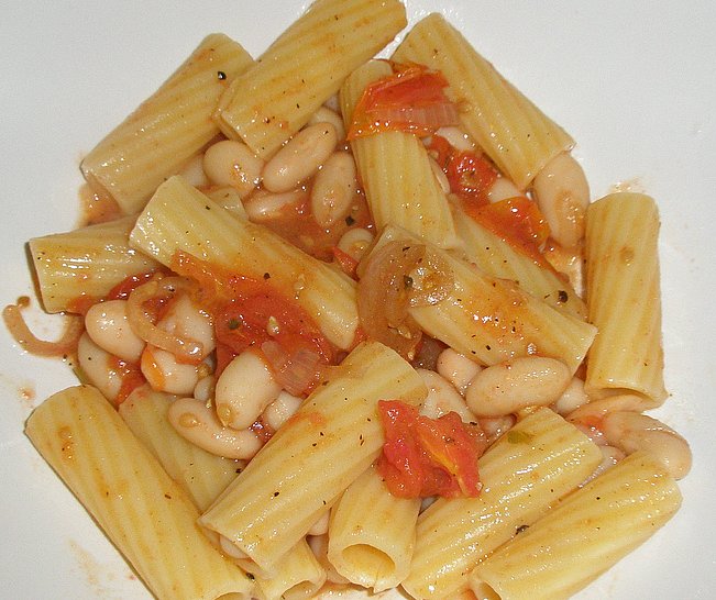 Rigatoni with Oven Roasted Tomatoes