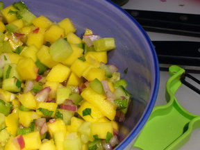 Cucumber-Mango Salsa