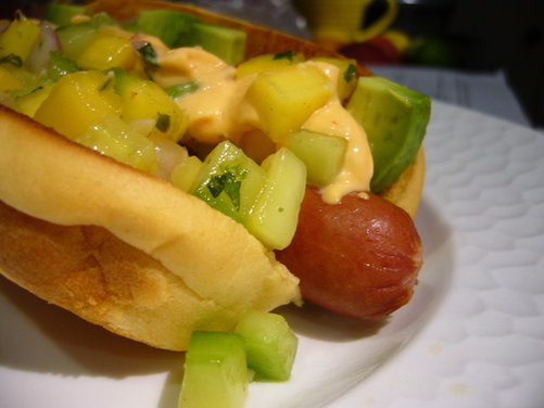 Cucumber-Mango Salsa