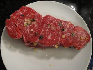 Preserved Lemon and Thyme x 2 Grilled Steak 