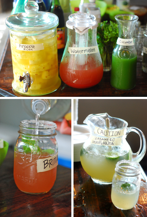 Cucumber Mint Coolers