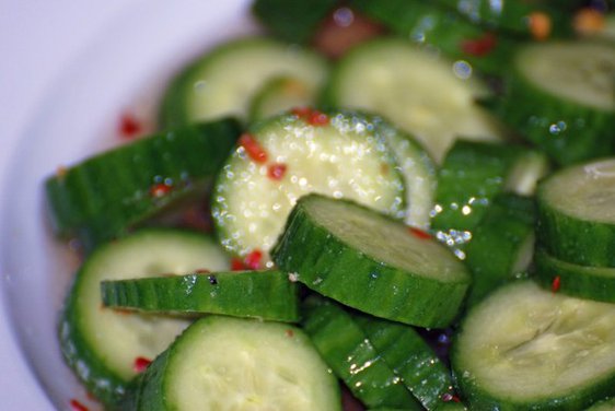 Pickled Baby Cukes