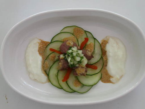 World Cup Cucumber & Lamb Sosatie 