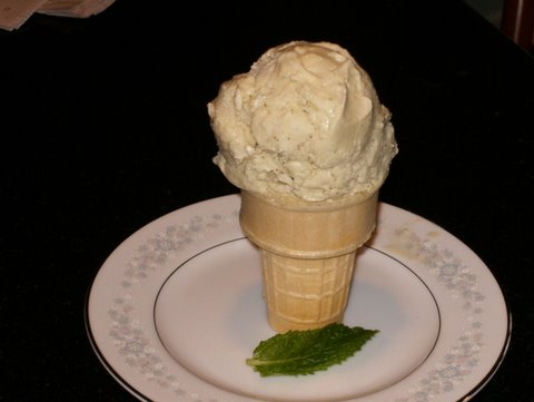 Cucumber-Mint Ice Cream