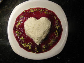 Coeur a la Creme de Mozzarella