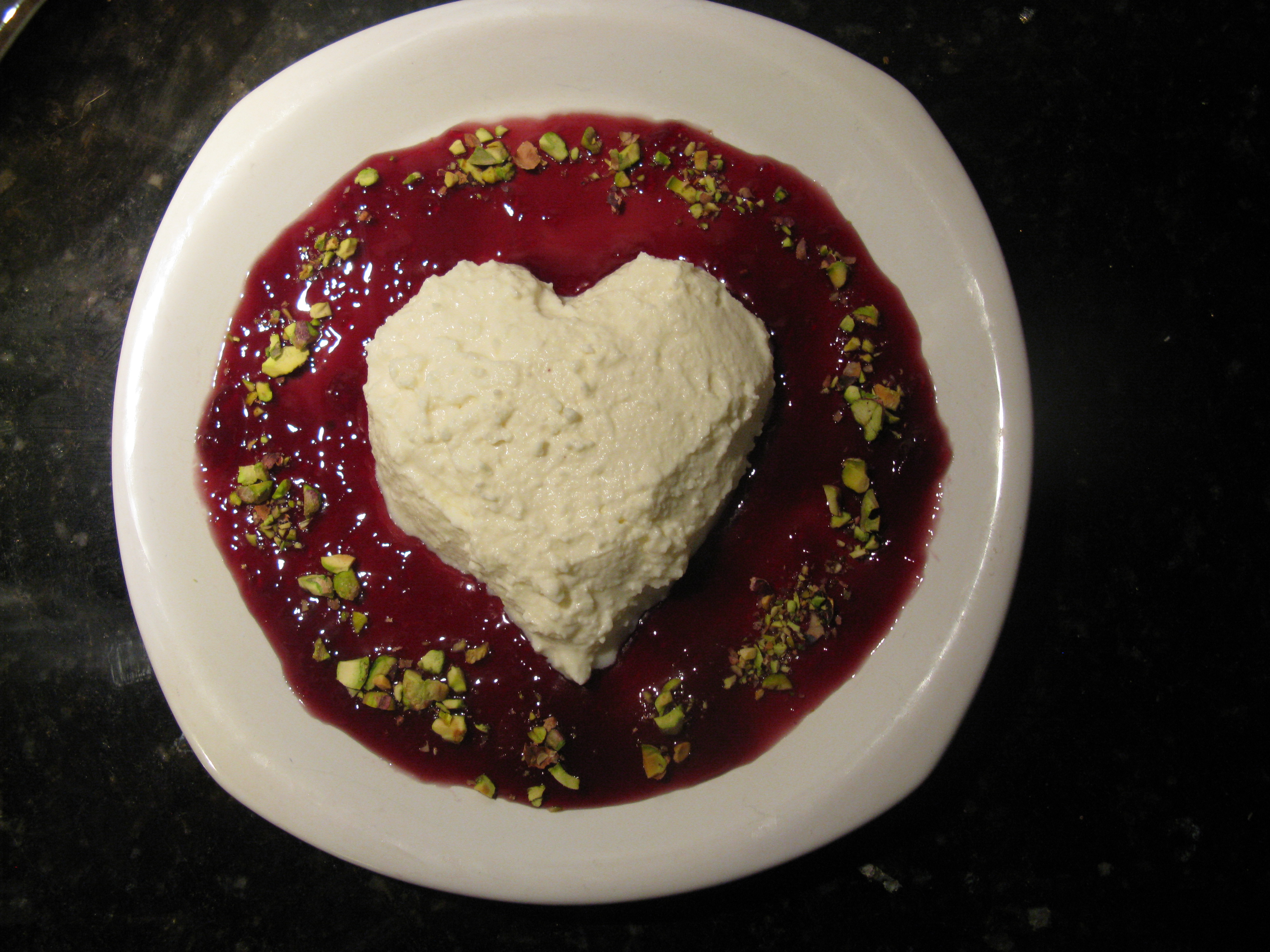 Coeur a la Creme de Mozzarella
