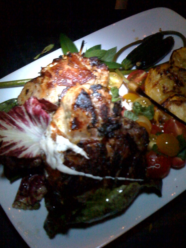 Veal Chops with Mozzerella, Sage & Proscuitto