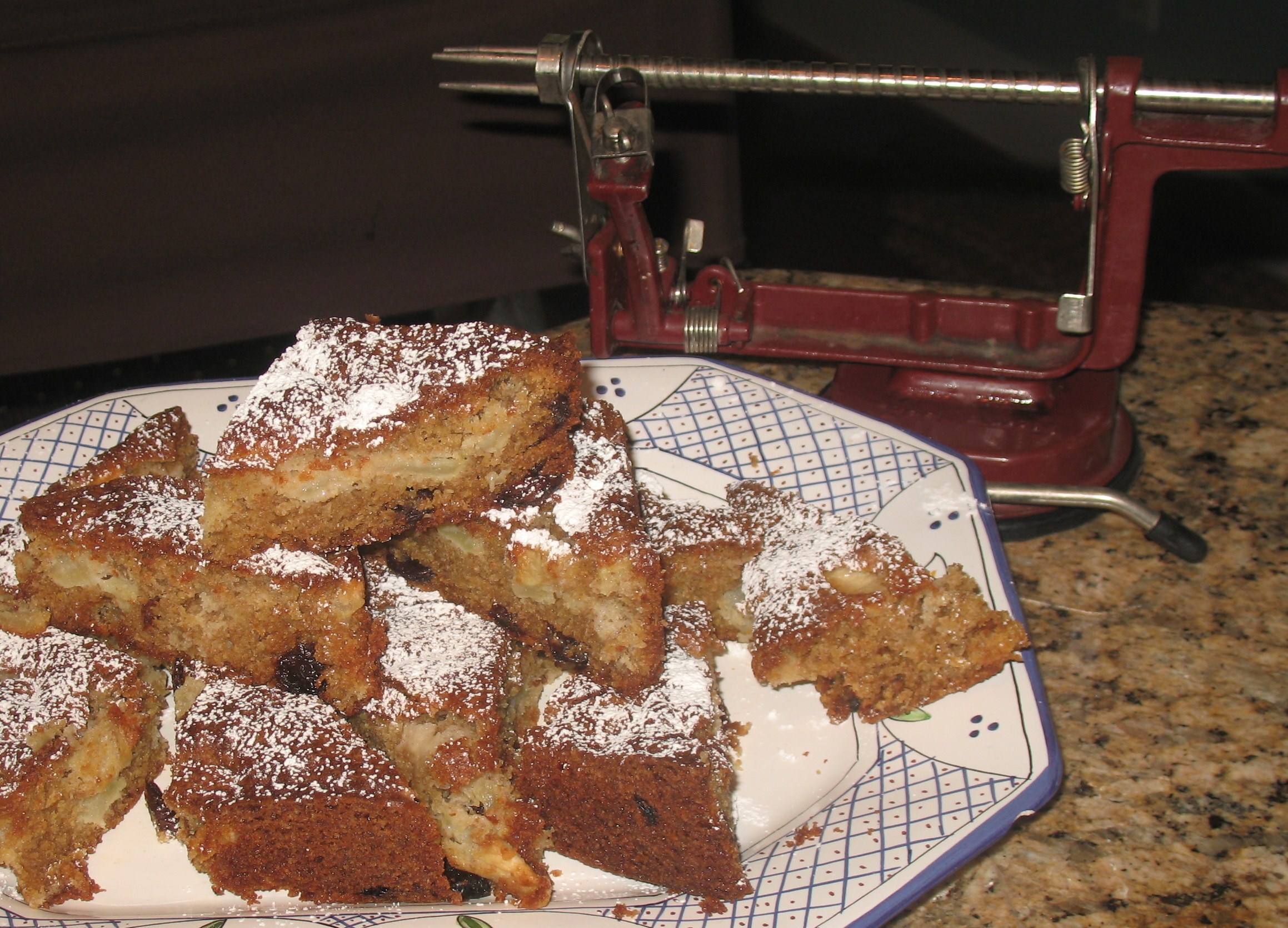 Stealth Health Apple Cake