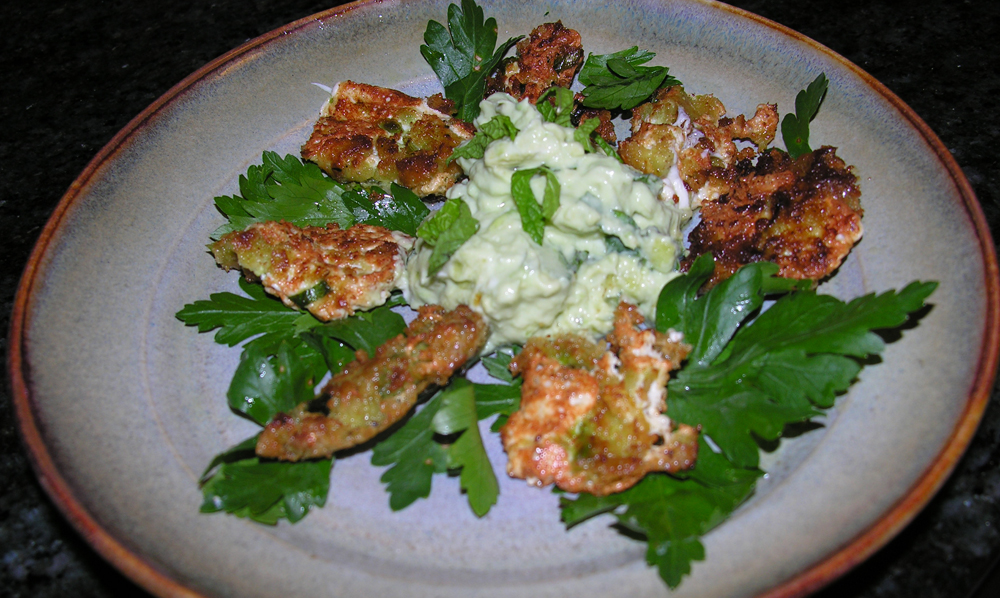 Lime-cado bites