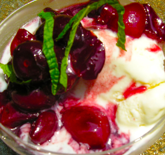 Cherry bay summer sauce for Lora