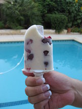 Cherry Milksicles