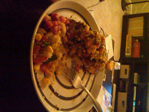 Salmon with Cherry-Berry Avocado Relish