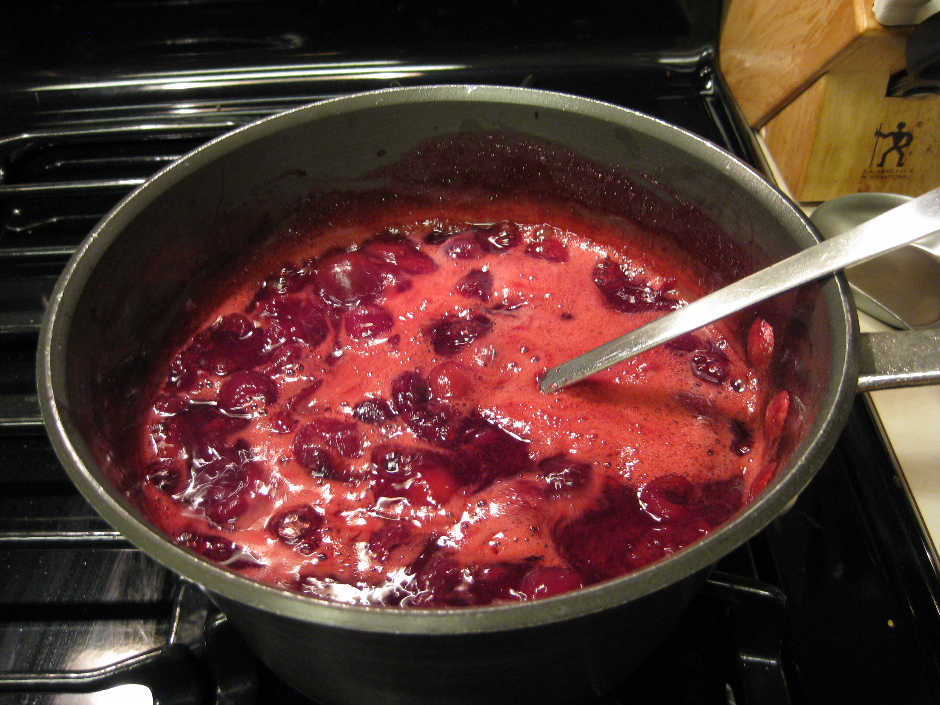 Cherry Amaretto Jam