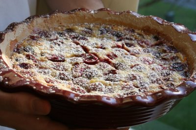 Cherry Coconut Clafoutis