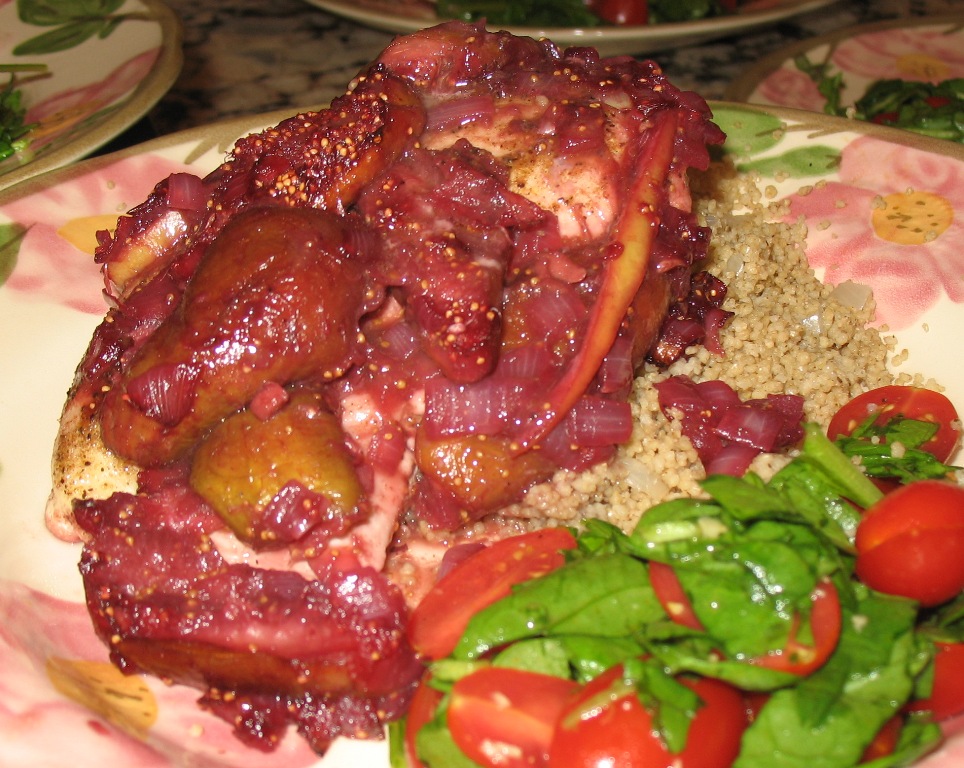 Chicken with Figs and Lemon