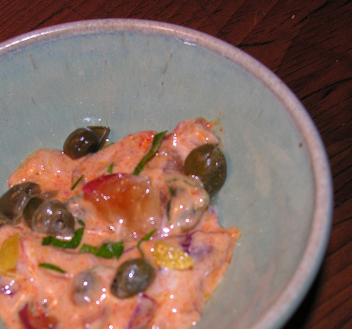  A cool cherry paprikash sauce for salmon