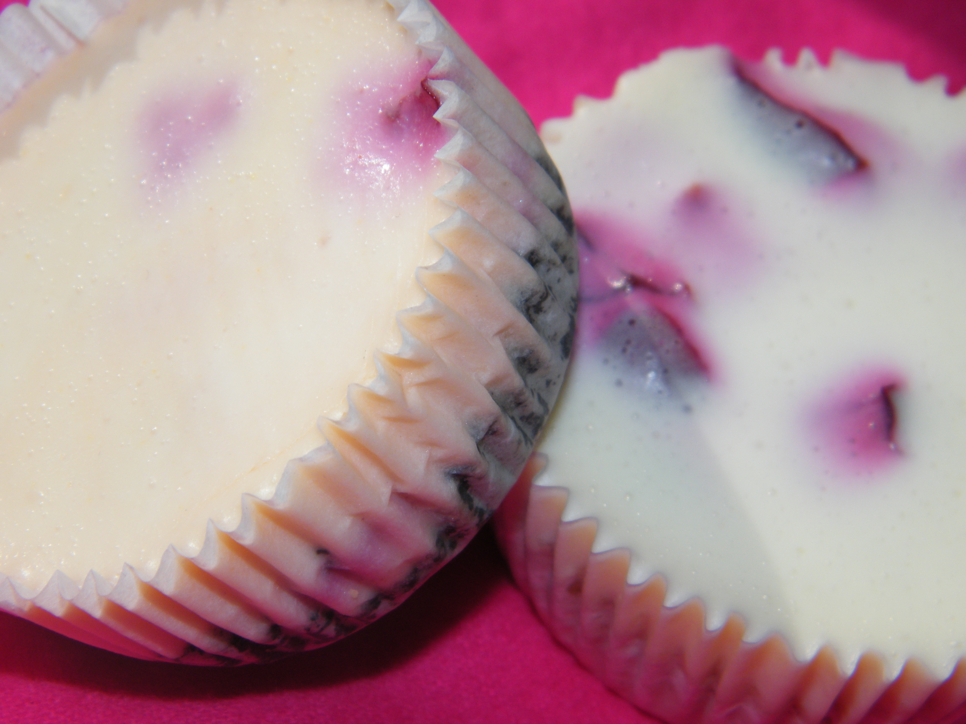 No-Bake Cherry Orange Rose (Mini) Cheesecake(s)