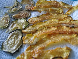 Squash Crisps with Raita