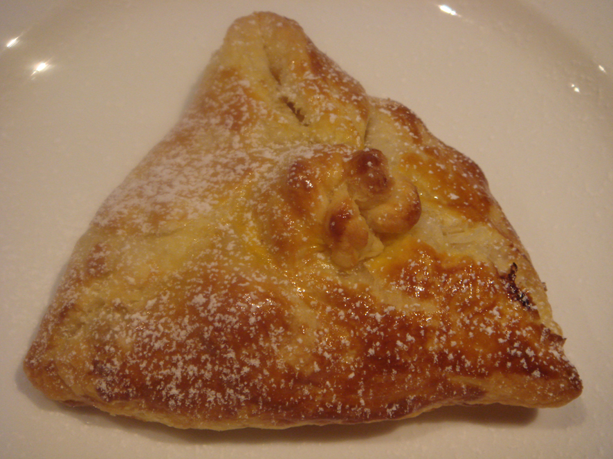 Apple Puff Pastry Parcels with Vin Santo, Sultanas and Pinenuts