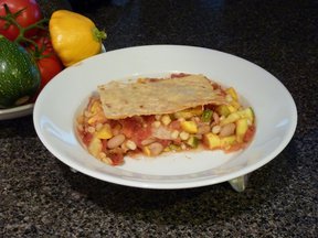 Summer Squash & White Bean Casserole