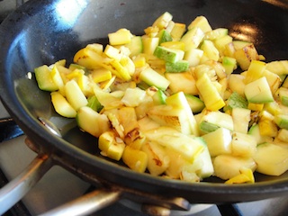 Spicy Summer Squash Succotash
