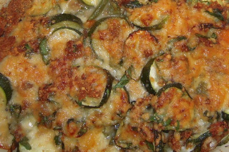 Mom's Famous Zucchini Gratin