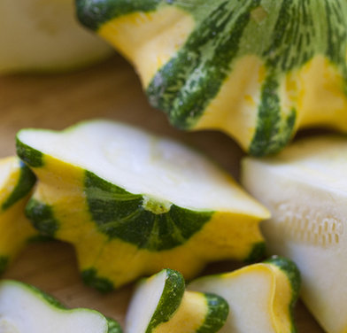Summer Harvest Soup with Chilled Dill Yogurt