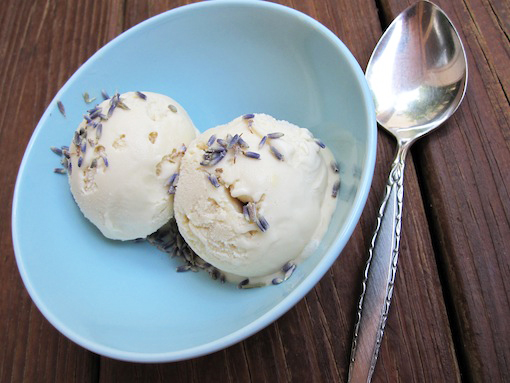 Lavender Honey Ice Cream
