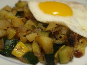 Summer Hash – Zucchini, Summer Squash, Sage, and Yukon Gold Potatoes
