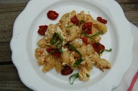 Oven Roasted Tomatoes, Fresh Ricotta + Basil Pasta