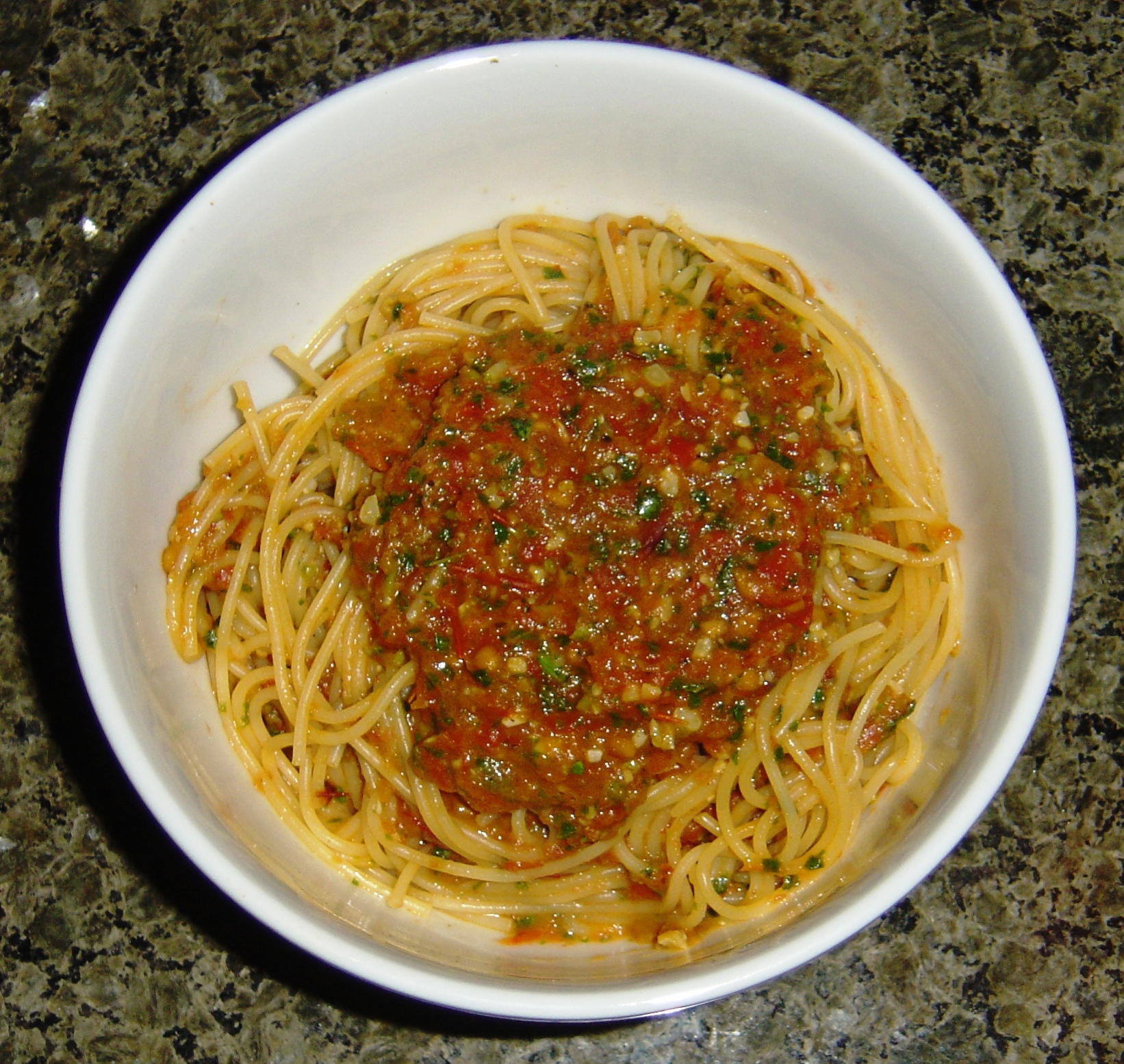 Pesto-y Tomato Sauce 