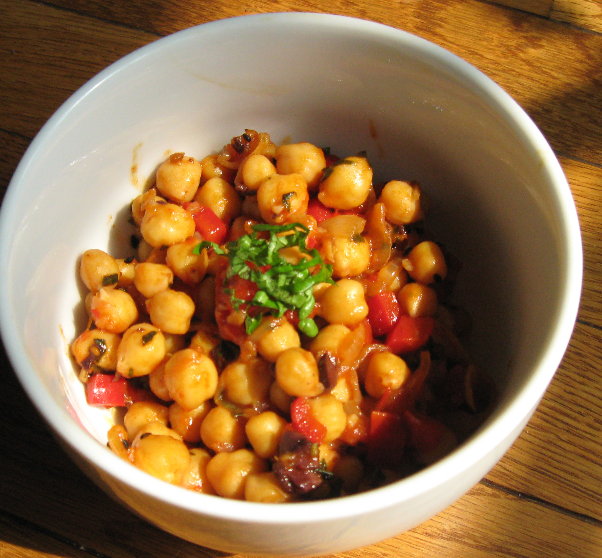 Magical Pomegranate Molasses Chickpeas