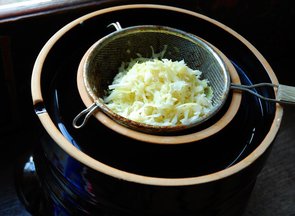 Lacto-Fermented Sauerkraut 