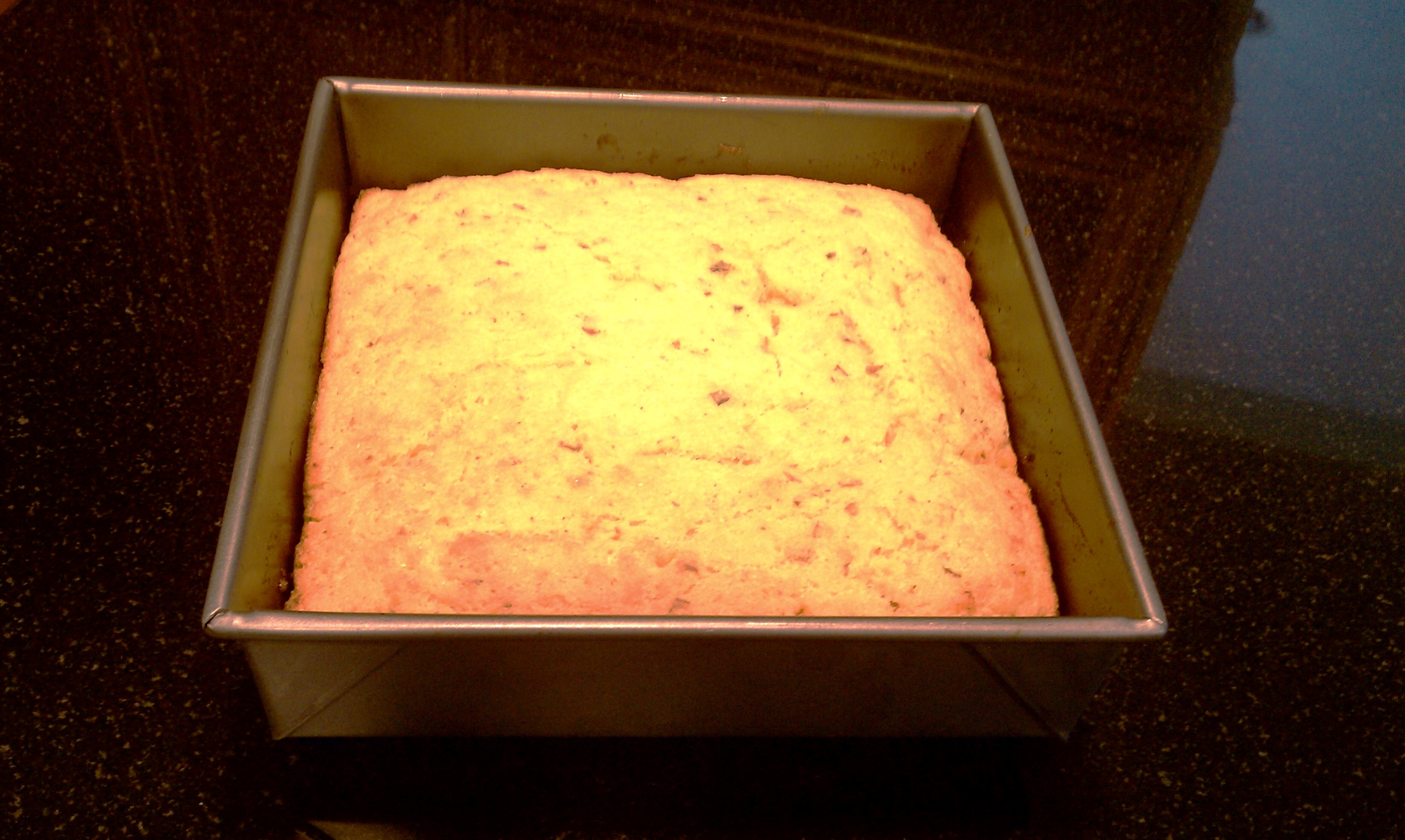 Basil Onion Corn Bread