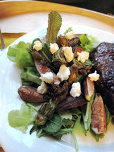 Fig & Squash Blossom Salad