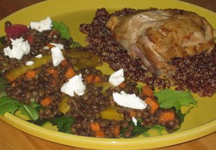 Lentil Salad with Beets