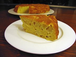 Apple Cornbread Cake