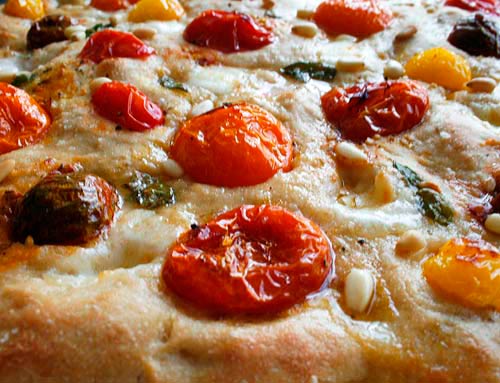 Heirloom Tomato Focaccia