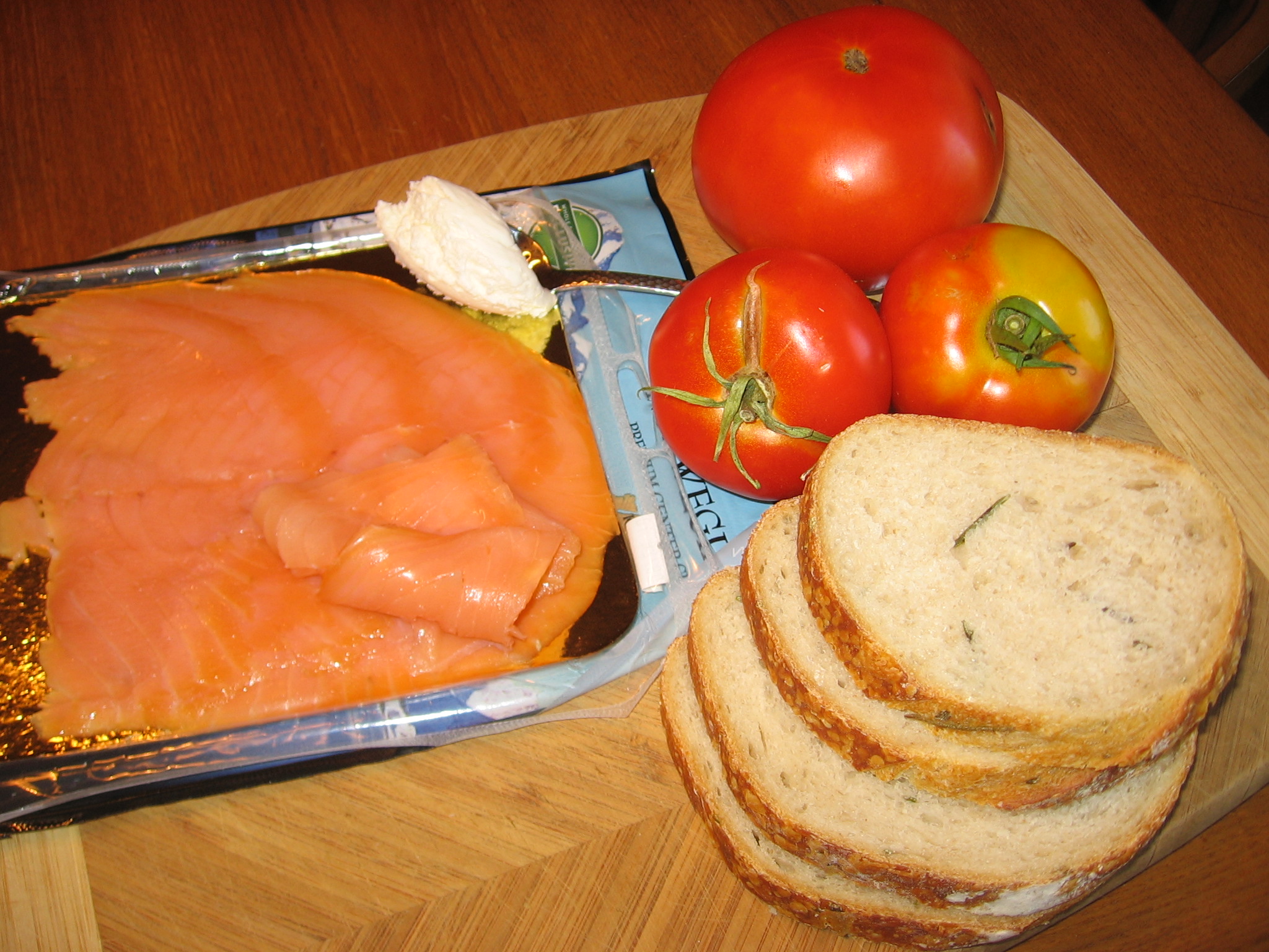 The Slammin' Salmon Sandwich 